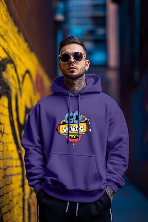 Veirdo Printed Hoddie